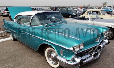 Cadillac Deville 1958 зеленый