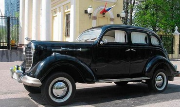 Chrysler De Soto черный, 1936