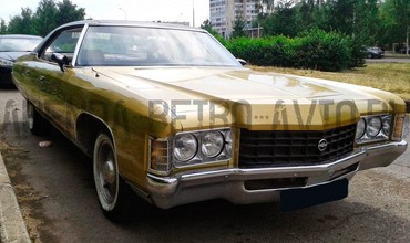 Chevrolet Caprice 1971 золотой