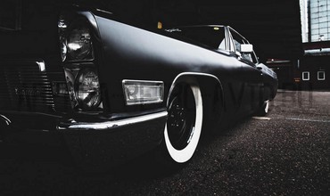 Cadillac Deville черный купе